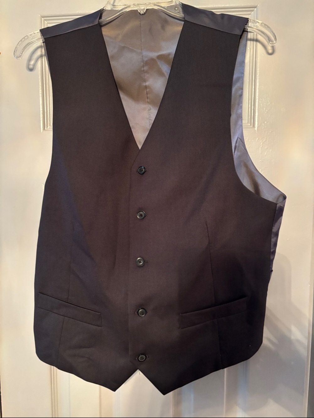 Braveman Classic Men's Dark Gray Tuxedo Vest